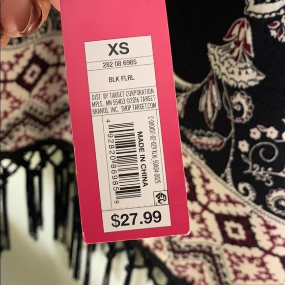 Xhilaration Frill Bottom Dress NWT Size XS - Picture 7 of 8